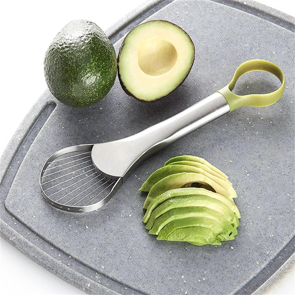 Stainless Steel 2 in 1 Avocado Slicer